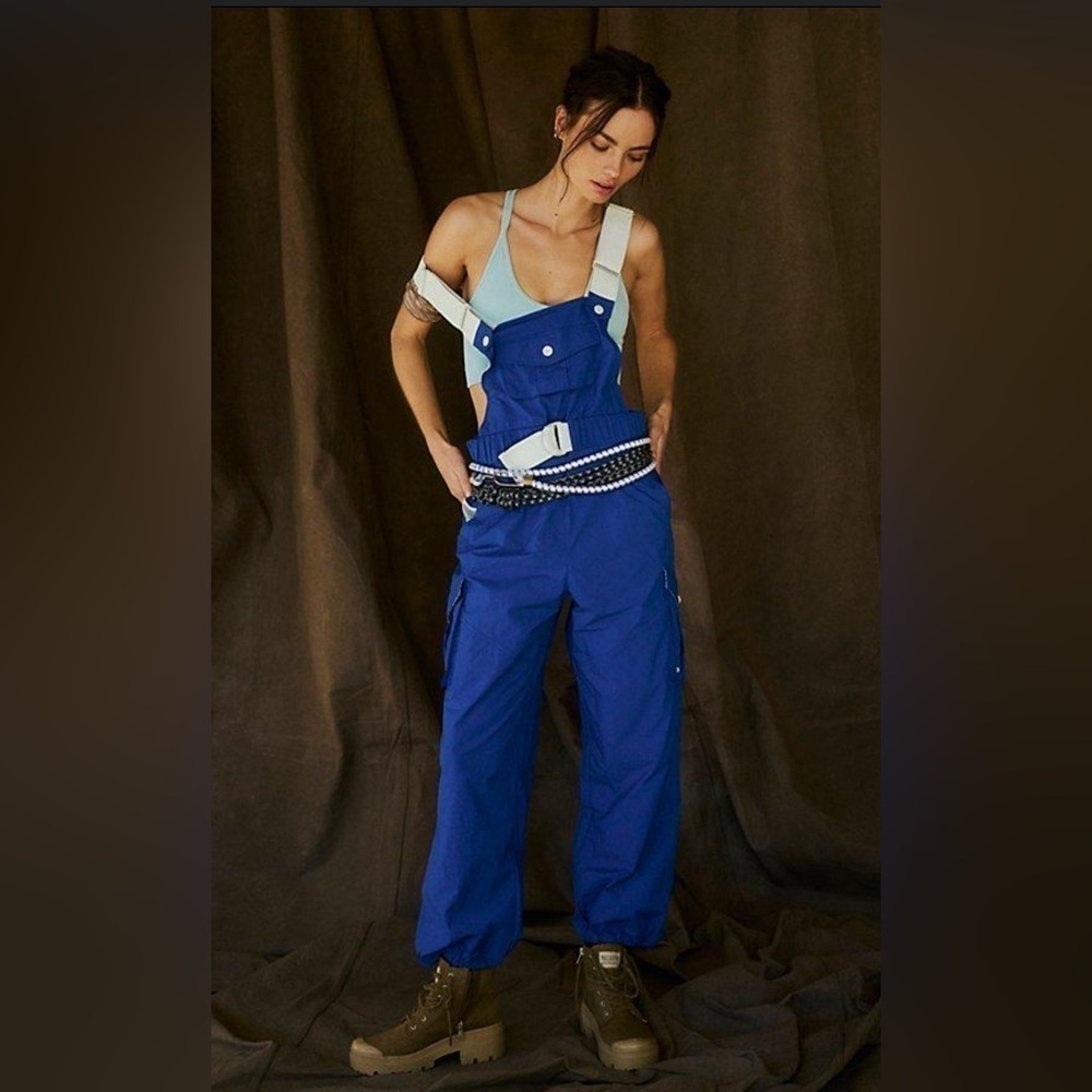 Free People Blue Morning Meadow Onesie - Picture 2 of 13